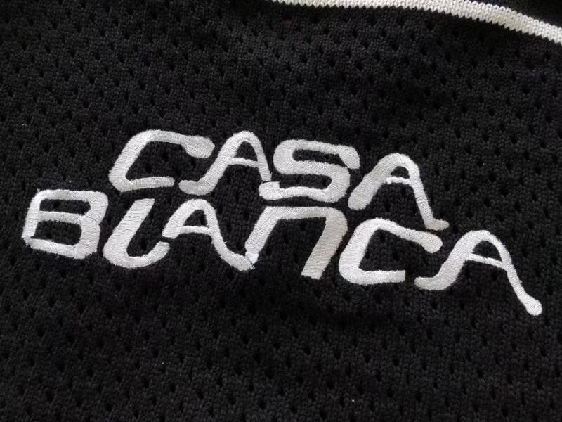 Conjunto Casablanca Crochê Preto e Branco