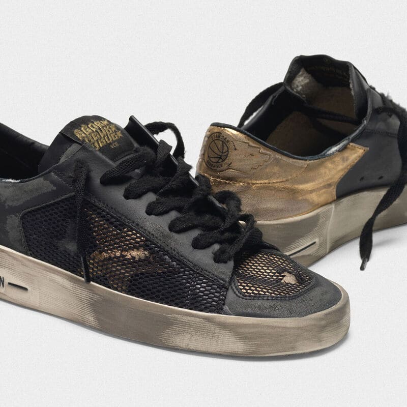 Golden Goose Stardan Black Gold