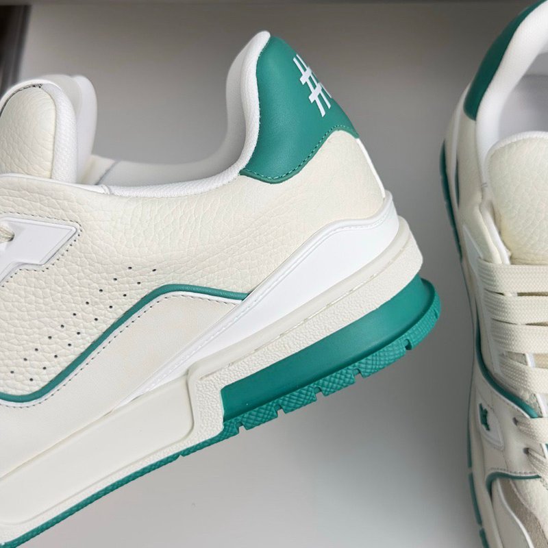 Louis Vuitton LV Trainer White Blue