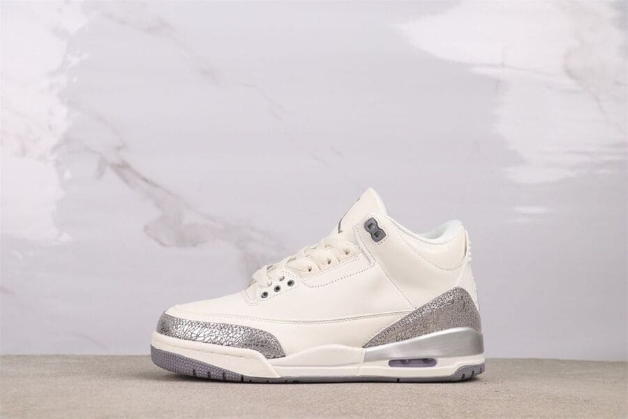 Air Jordan 3 Retro Sail Cement Grey