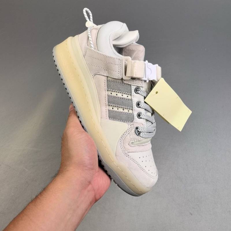 Bad Bunny x Adidas Forum Buckle Low White