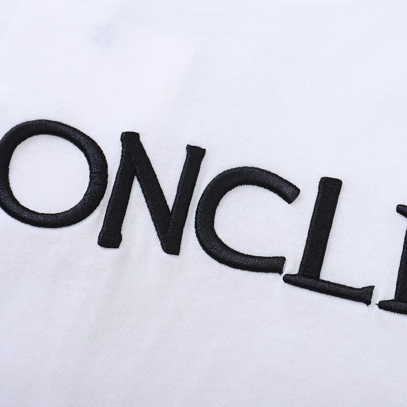 Camiseta Moncler Enfant Logo Branca