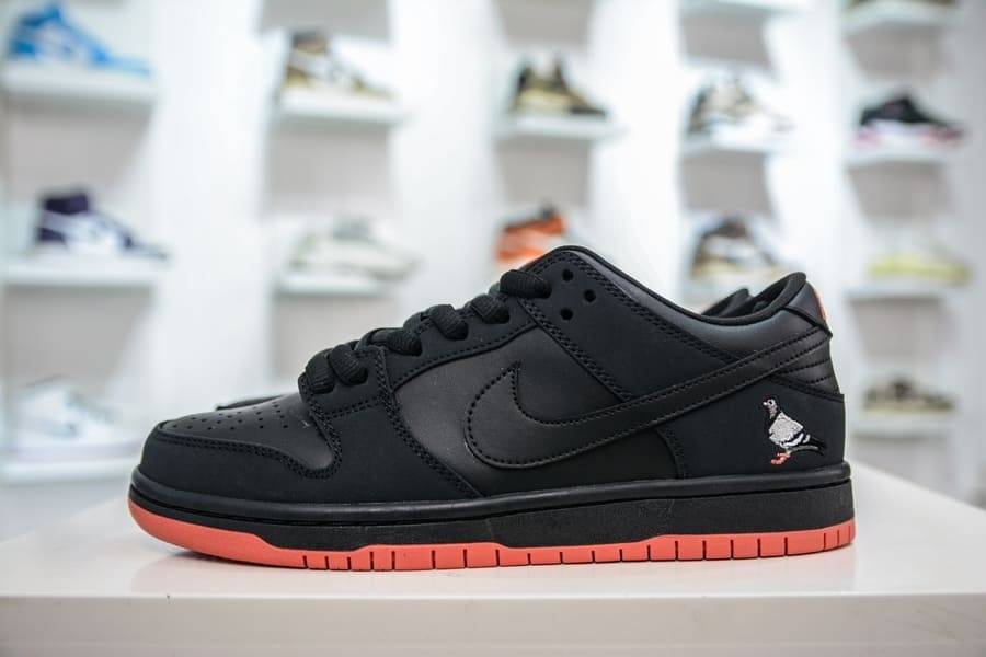 Nike Dunk Low Black Pigeon