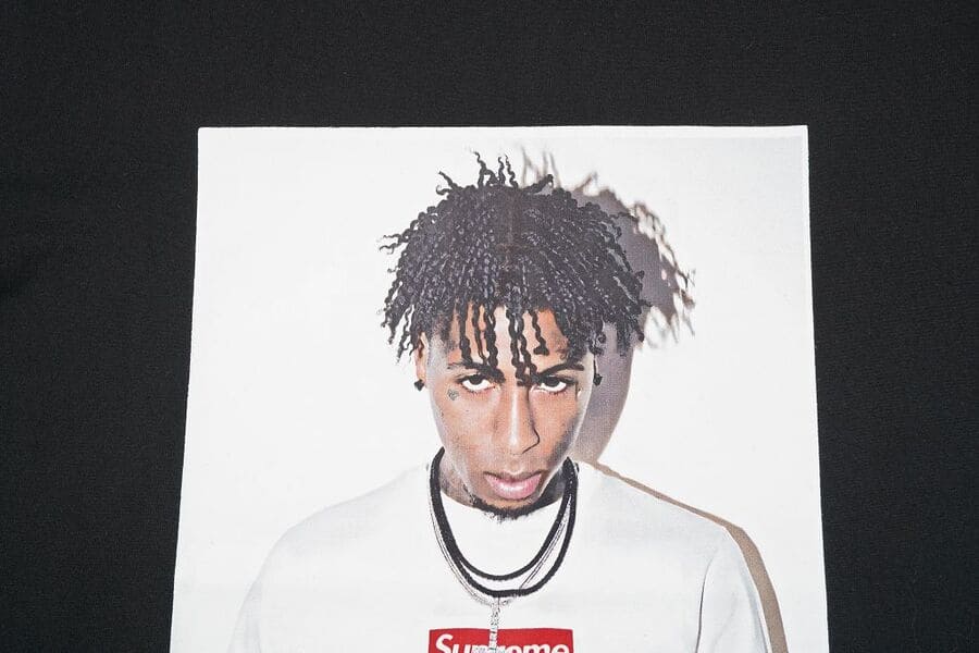 Camiseta Supreme NBA Youngboy Black