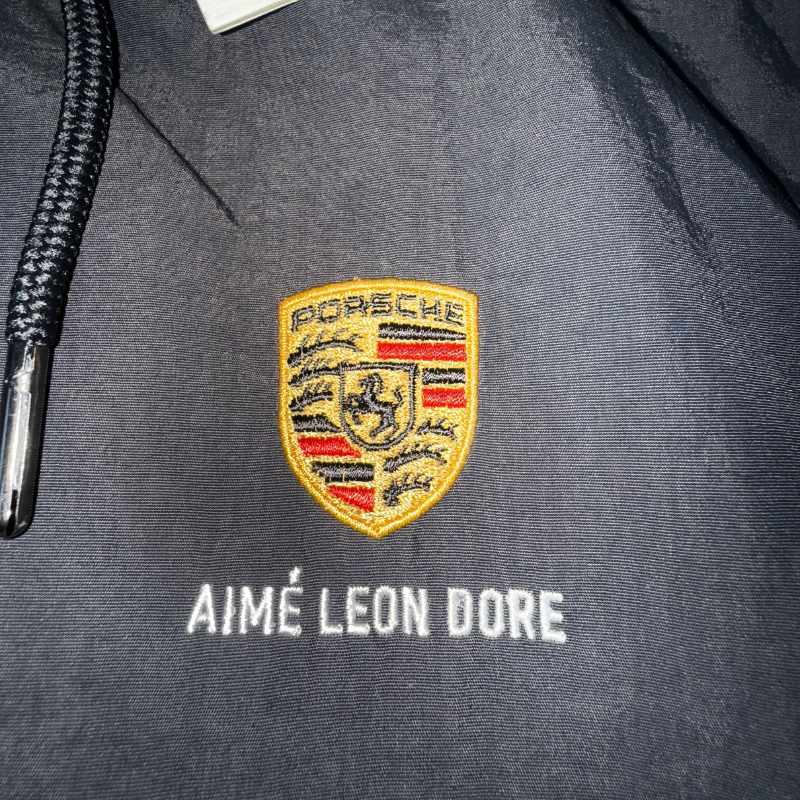 Conjunto Aimé Leon Dore x Porsche Nylon Track Black