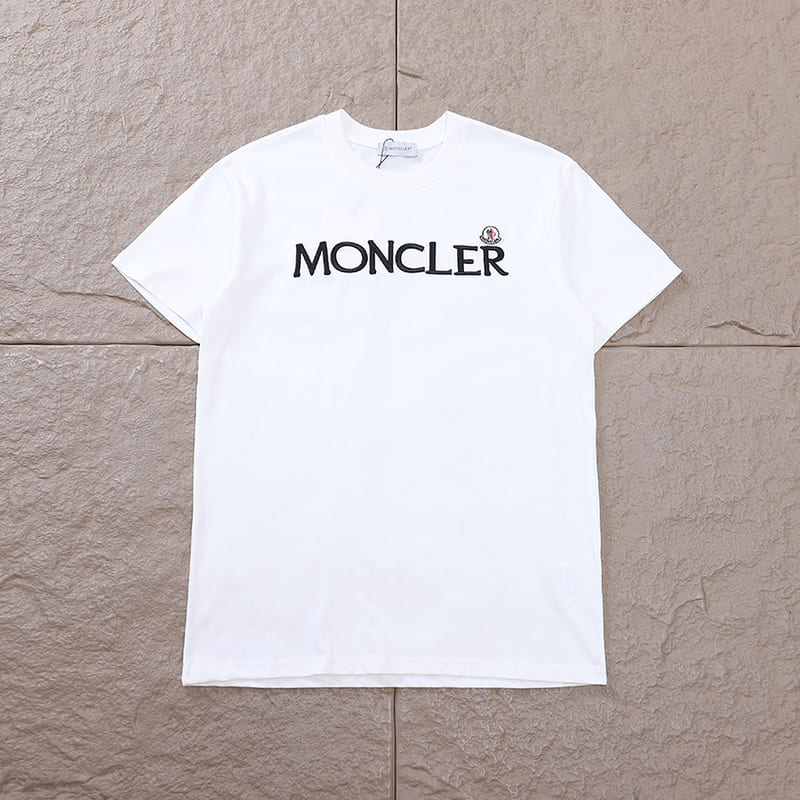 Camiseta Moncler Enfant Logo Branca
