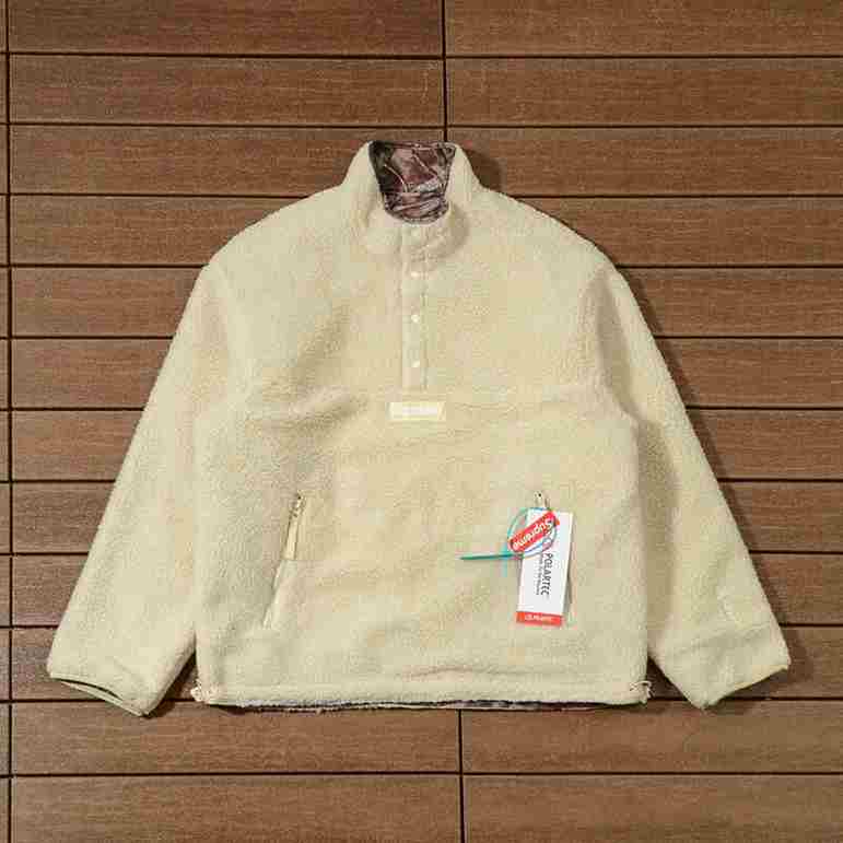 Jaqueta Supreme Polartec Shearling Pullover Dupla Face