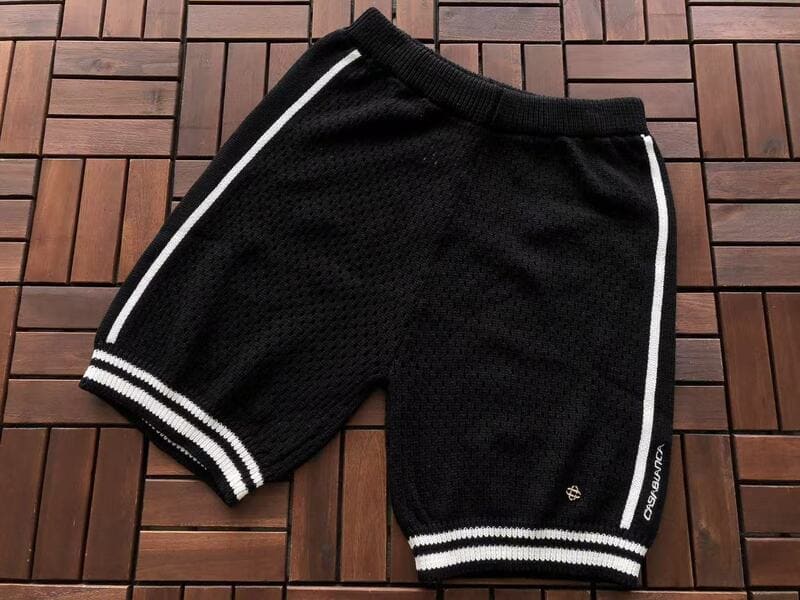 Conjunto Casablanca Crochê Preto e Branco