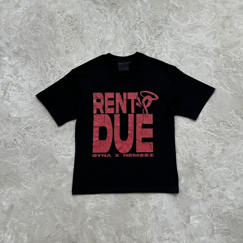Camiseta Syna World x Nemzzz RDT Preta