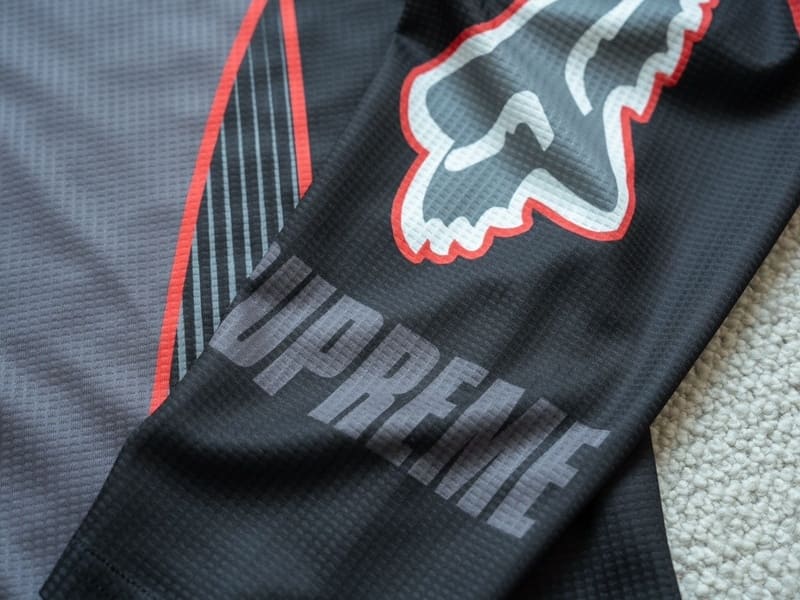 Camisa Fox Racing x Supreme DMX Snow Black