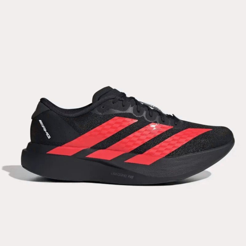 Adidas Adizero Evo SL x Mercedes AMG Black Lucid Red