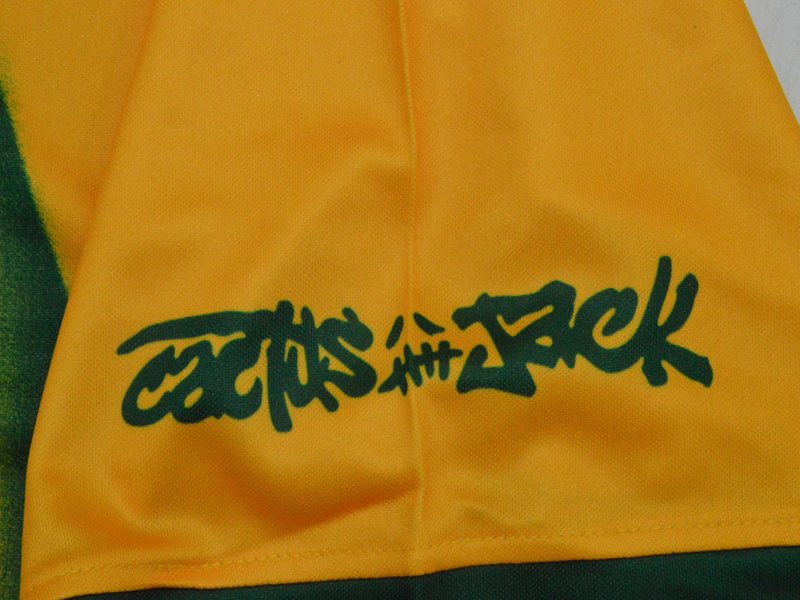 Camiseta Cactus Jack x Nike Brasil Total 90 Retro Jersey Yellow