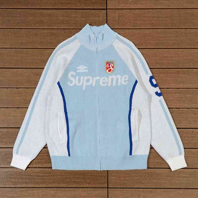 Jaqueta Supreme x Umbro Zip Up Light Blue
