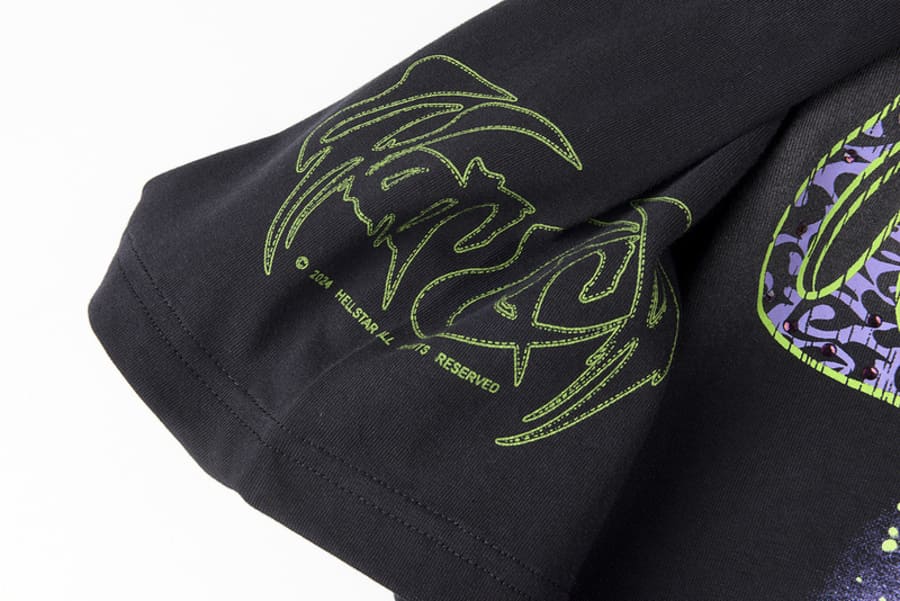 Camiseta Hellstar Amen Black