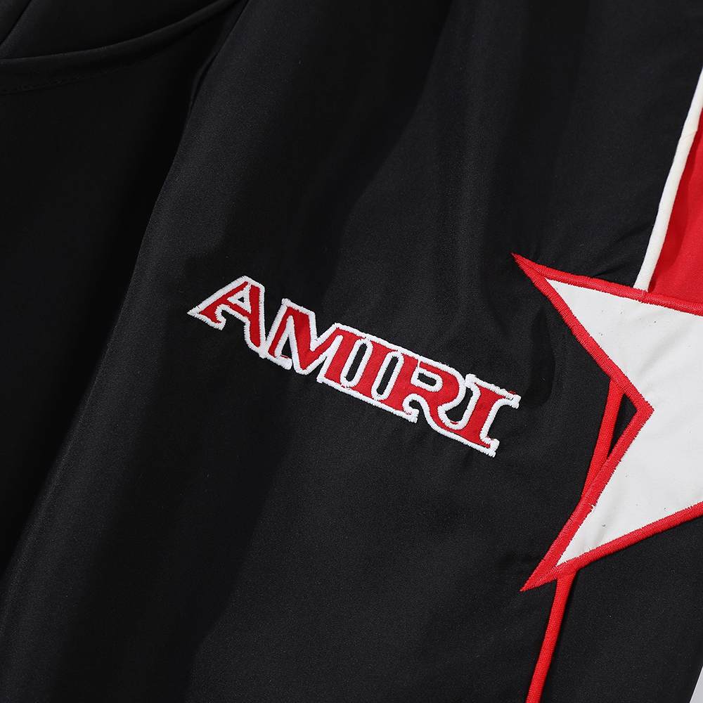 Calça Amiri Sport Track Black/Red