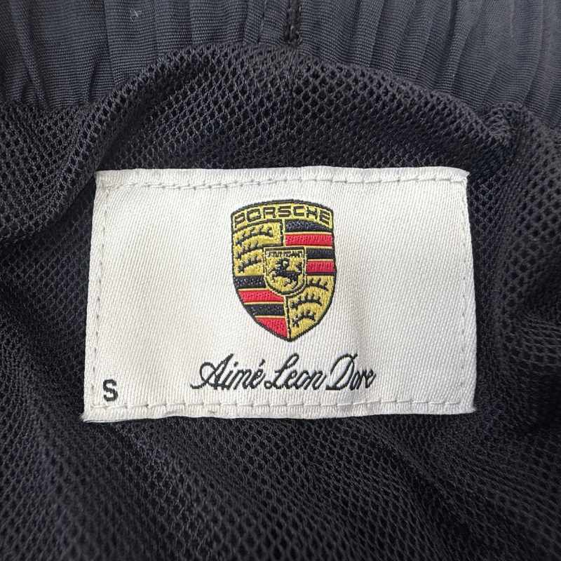 Conjunto Aimé Leon Dore x Porsche Nylon Track Black