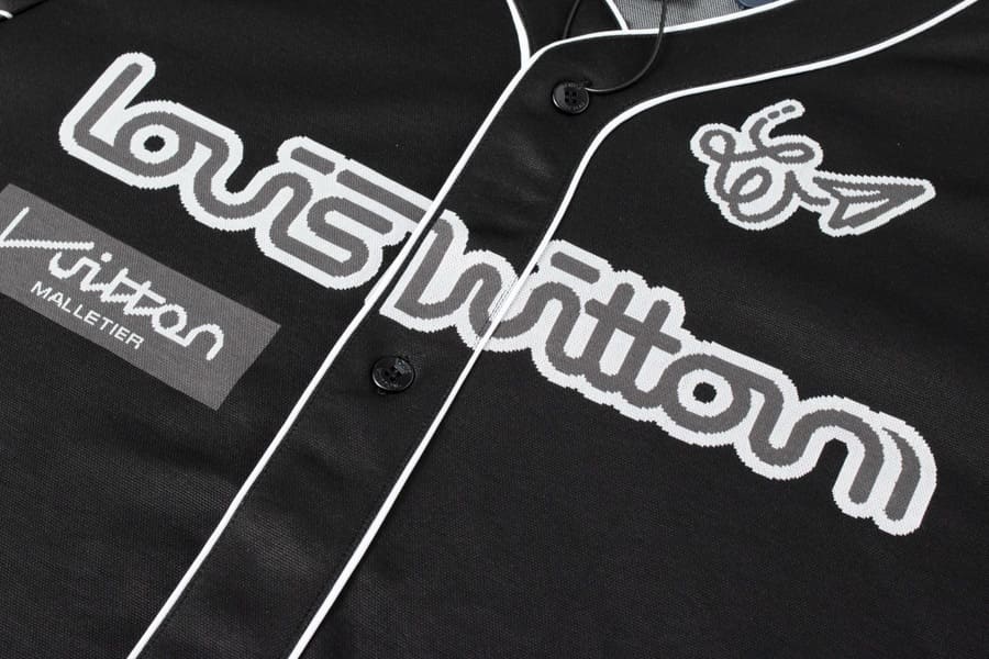 Camisa Louis Vuitton Baseball Black