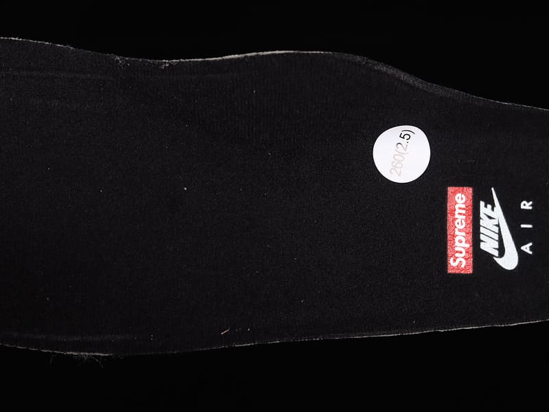 Air Force x Supreme Black