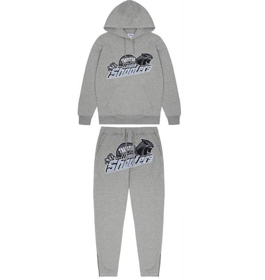 TRAPSTAR　セットアップ　グレー Trapstar London 2024SS HOODED TRACKSUIT セットアップ トラック