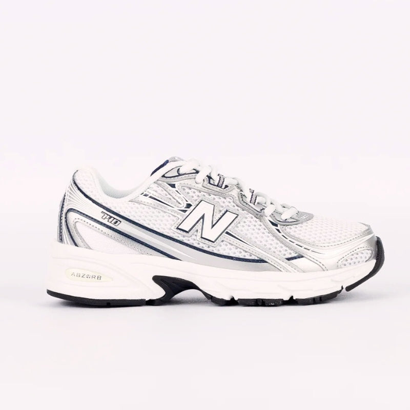 New Balance 740 White Silver Metallic