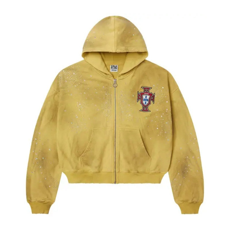 Moletom Vale Forever Sun Custered Zip Yellow
