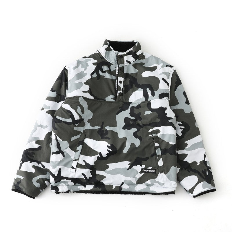 Jaqueta Supreme Polartec Shearling Pullover Dupla Face