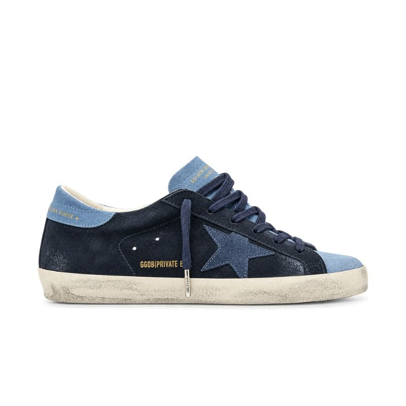 Golden Goose Super-Star Dark Bluelight Blue