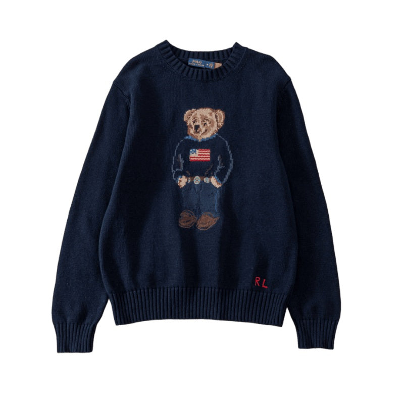 Sweater Polo Ralph Lauren Flag Bear