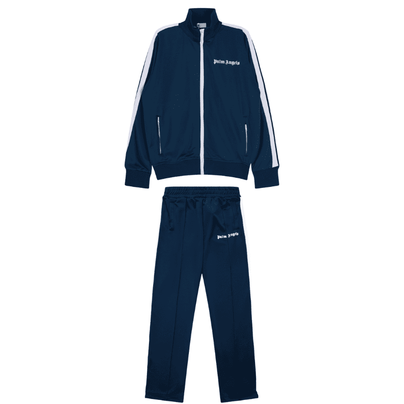 Palm Angels セットアップ sサイズ Conjunto Palm Angels Logo Tracksuit Blue Marine