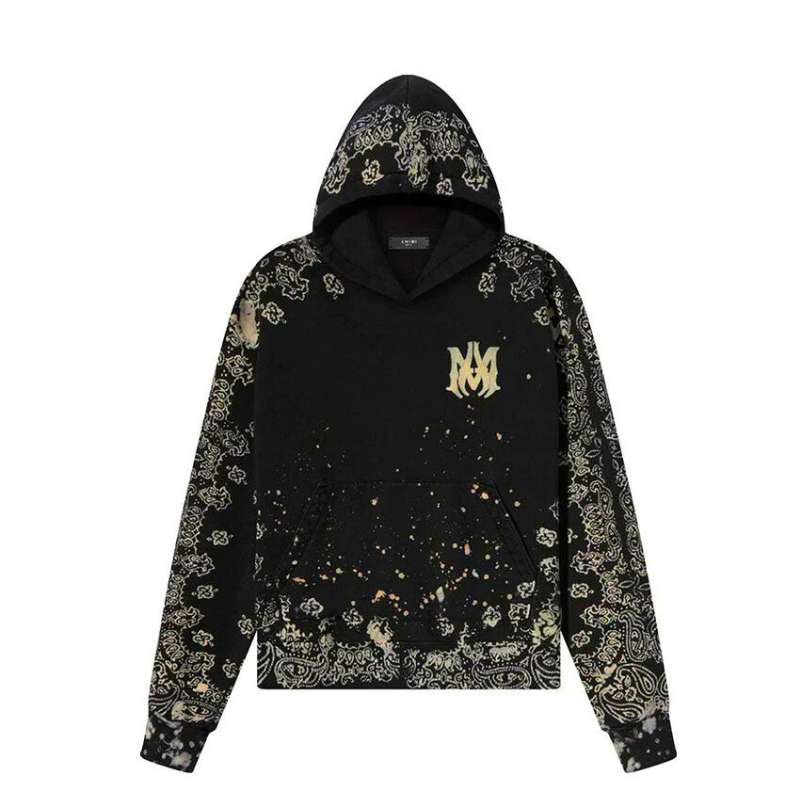 未使用 AMIRI 25AW BLEACH BANDANA Moletom Amiri Bandana Bleach All Over