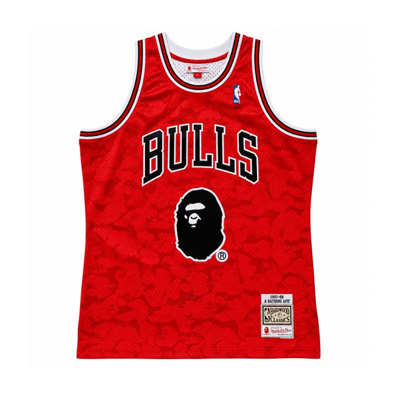 Regata BAPE x Chicago Bulls Mitchell & Ness