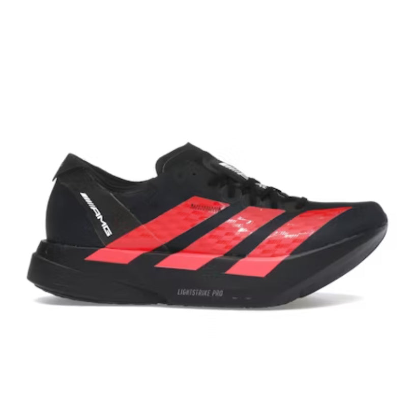 Adidas Adizero Adios Pro 4 x Mercedes AMG Lucid Red Black