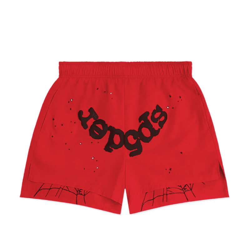 Short Sp5der OG Web Double Layer Red