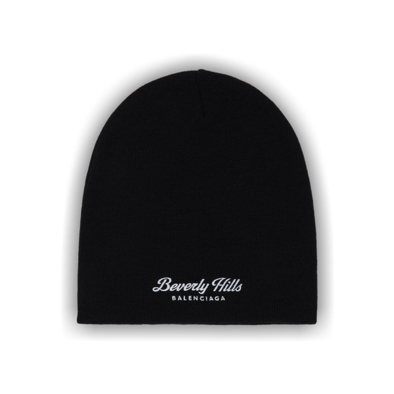 Gorro Balenciaga Beverly Hills Preto