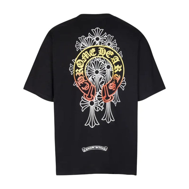 Pronta Entrega - Camiseta Chrome Hearts Horseshoe Cross Preta