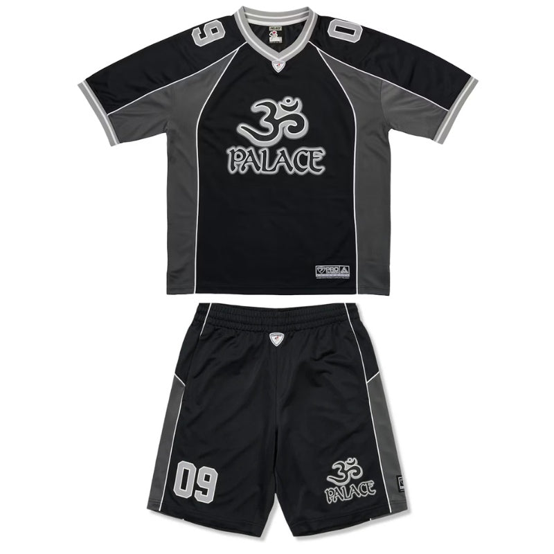 Conjunto Palace Om Mesh Jersey Black Grey