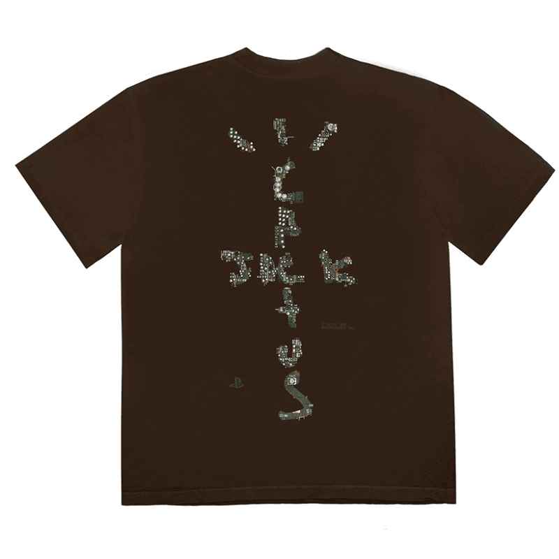 Travis Scott Play Station トラビススコット Tシャツ Camiseta Cactus Jack Travis Scott x Playstation