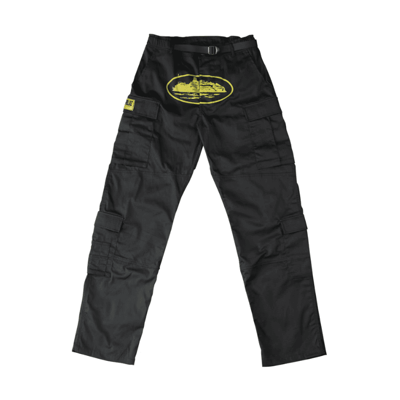 Corteiz cargo pants yellow 正規品 Sサイズ　希少 Calça Corteiz Cargo Preta e Amarelo