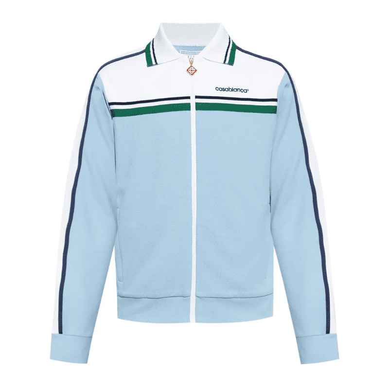 Jaqueta Casablanca Sport Logo azul