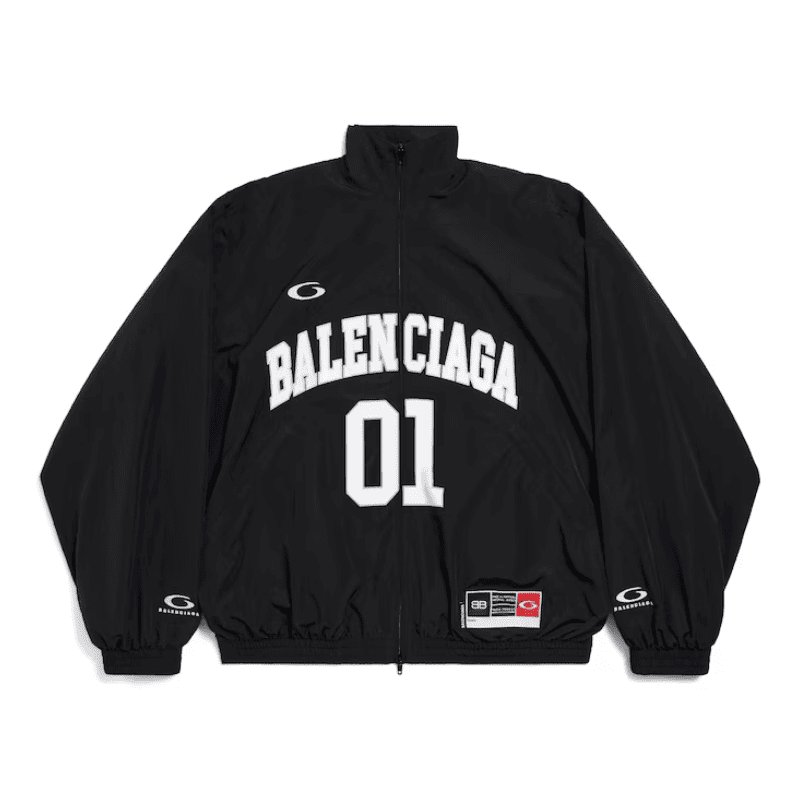 Jaqueta Balenciaga Jersey Preta