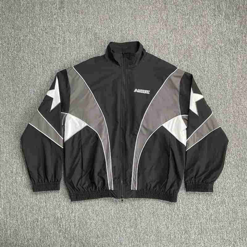 Jaqueta Amiri Sport Windbreaker Black