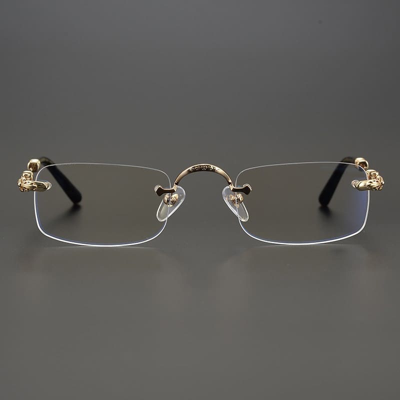 Óculos Chrome Hearts Pills Gold