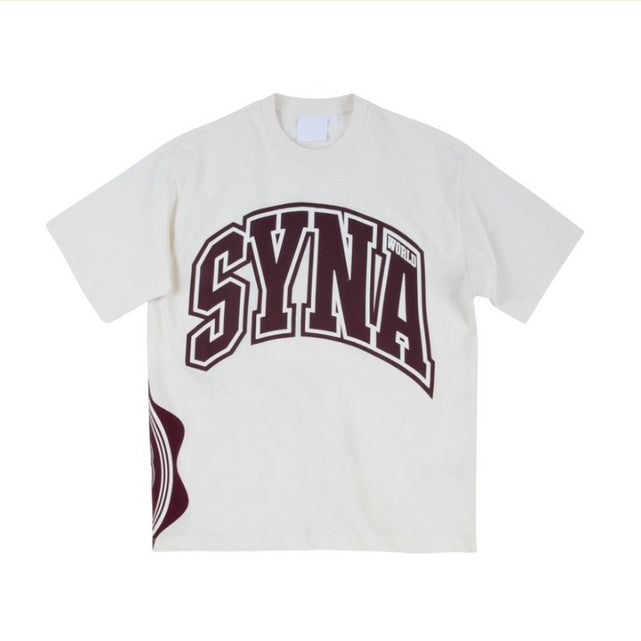 トップス syna world Camiseta Syna World College