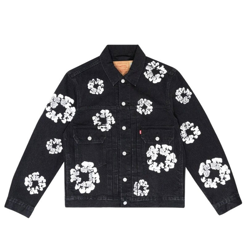 Jaqueta Denim Tears x Levi's Black Jaqueta Denim Tears x Levi's Black