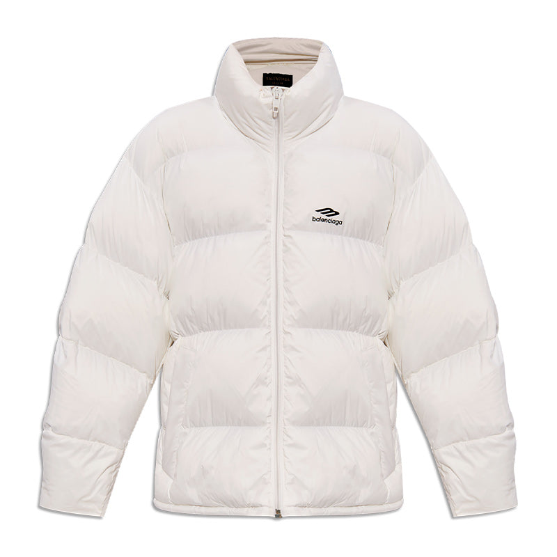 Jaqueta Puffer Balenciaga 3B Sports Icon Branco