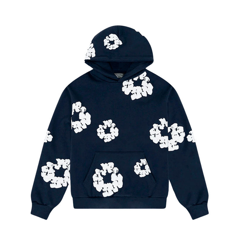 Moletom Denim Tears The Cotton Wreath Navy – Loja 6ix Company