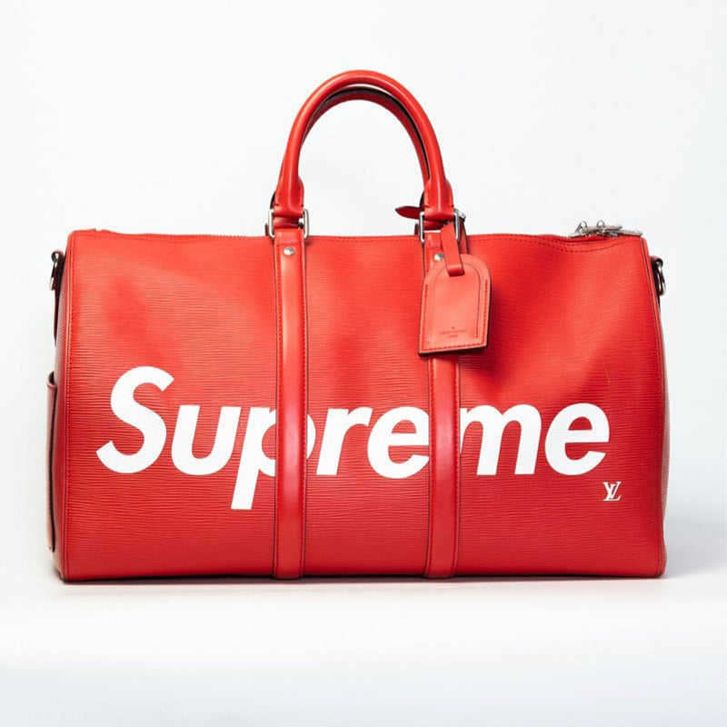 Bolsa Louis Vuitton x Supreme Keepall Bandouliere Bolsa Louis Vuitton x Supreme Keepall Bandouliere