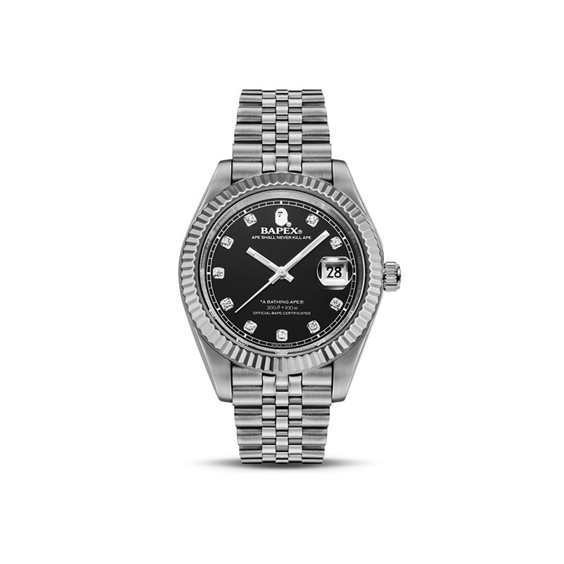 Relógio BAPE Type 6 BAPEX Prata