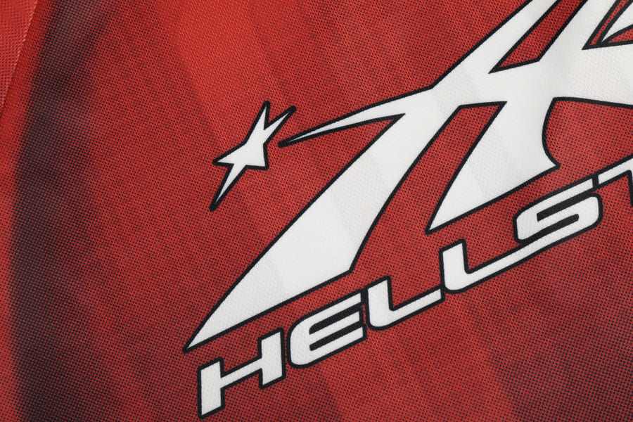 Camiseta Hellstar Jersey Logo "00" Red