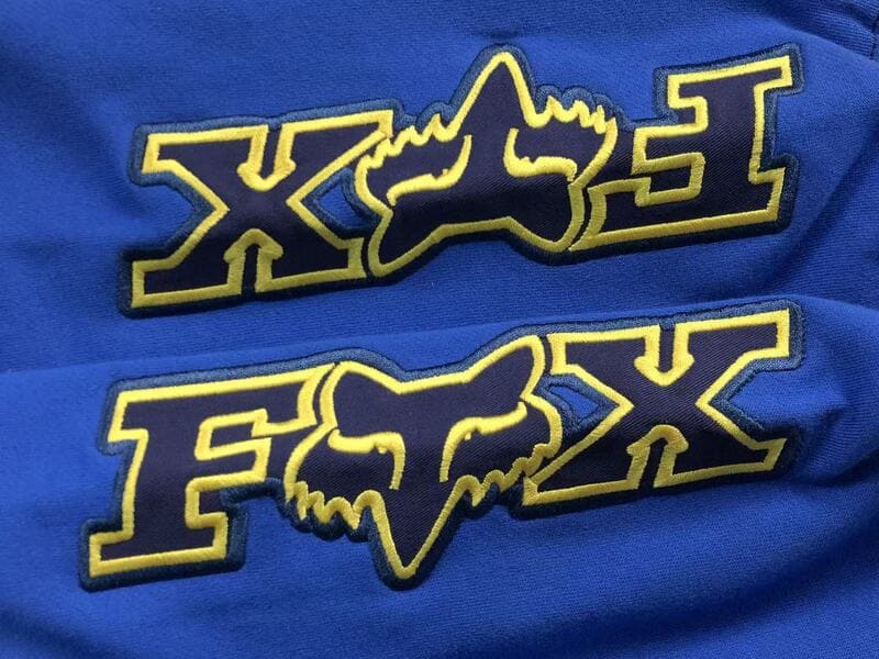 Jaqueta Supreme x Fox Racing Zip Up Hooded Blue